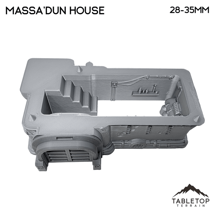 Tabletop Terrain Building Massa'Dun House