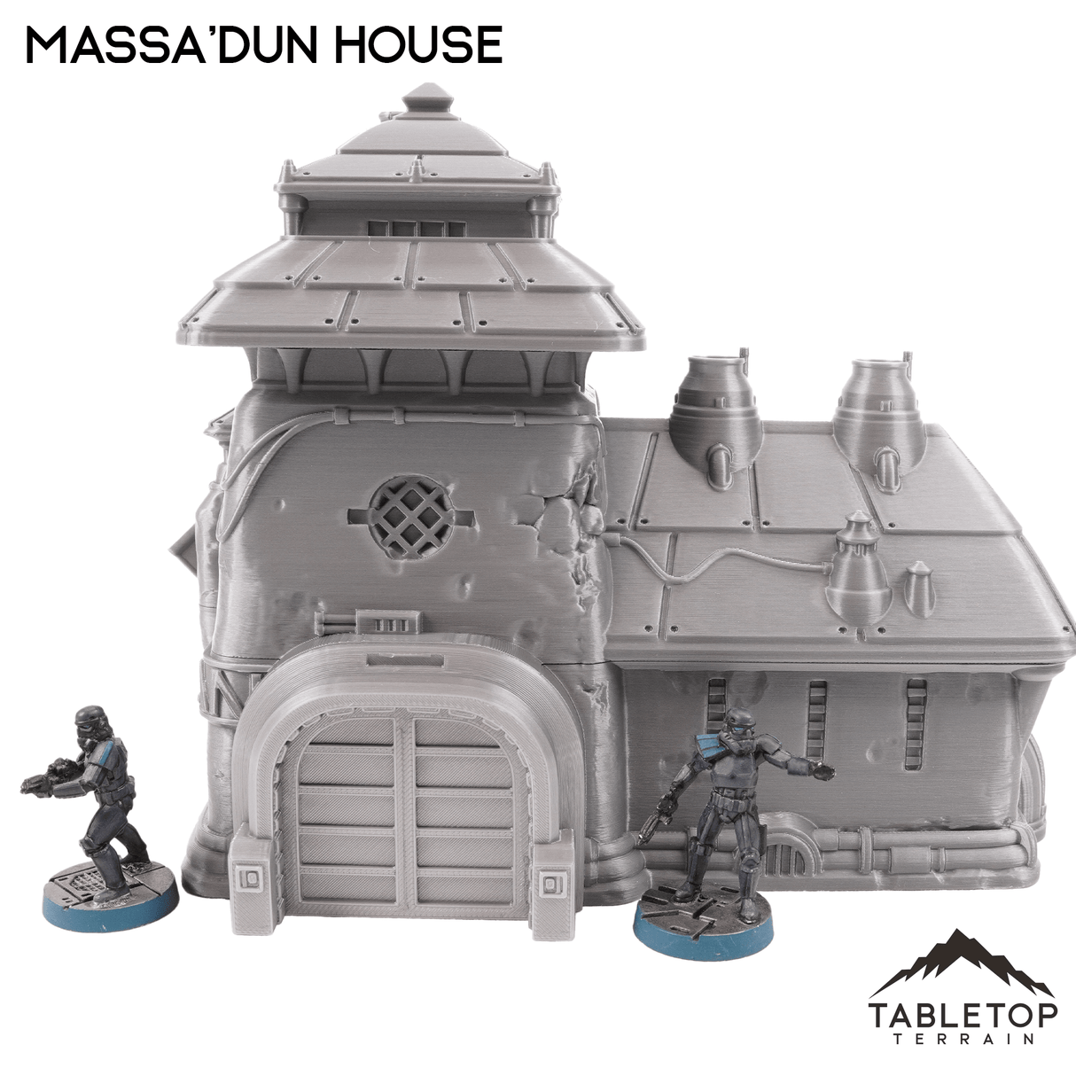 Tabletop Terrain Building Massa'Dun House