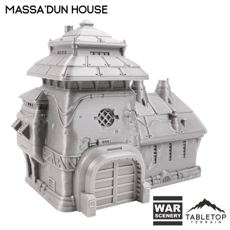 Tabletop Terrain Building Massa'Dun House