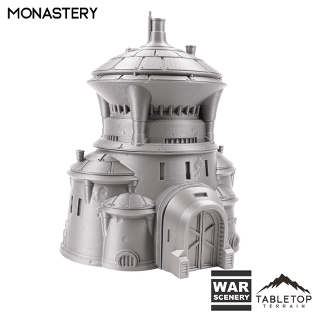 Tabletop Terrain Building Massa'Dun Monastery