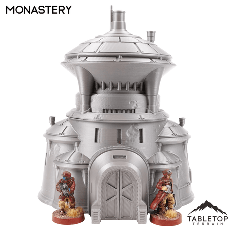 Tabletop Terrain Building Massa'Dun Monastery