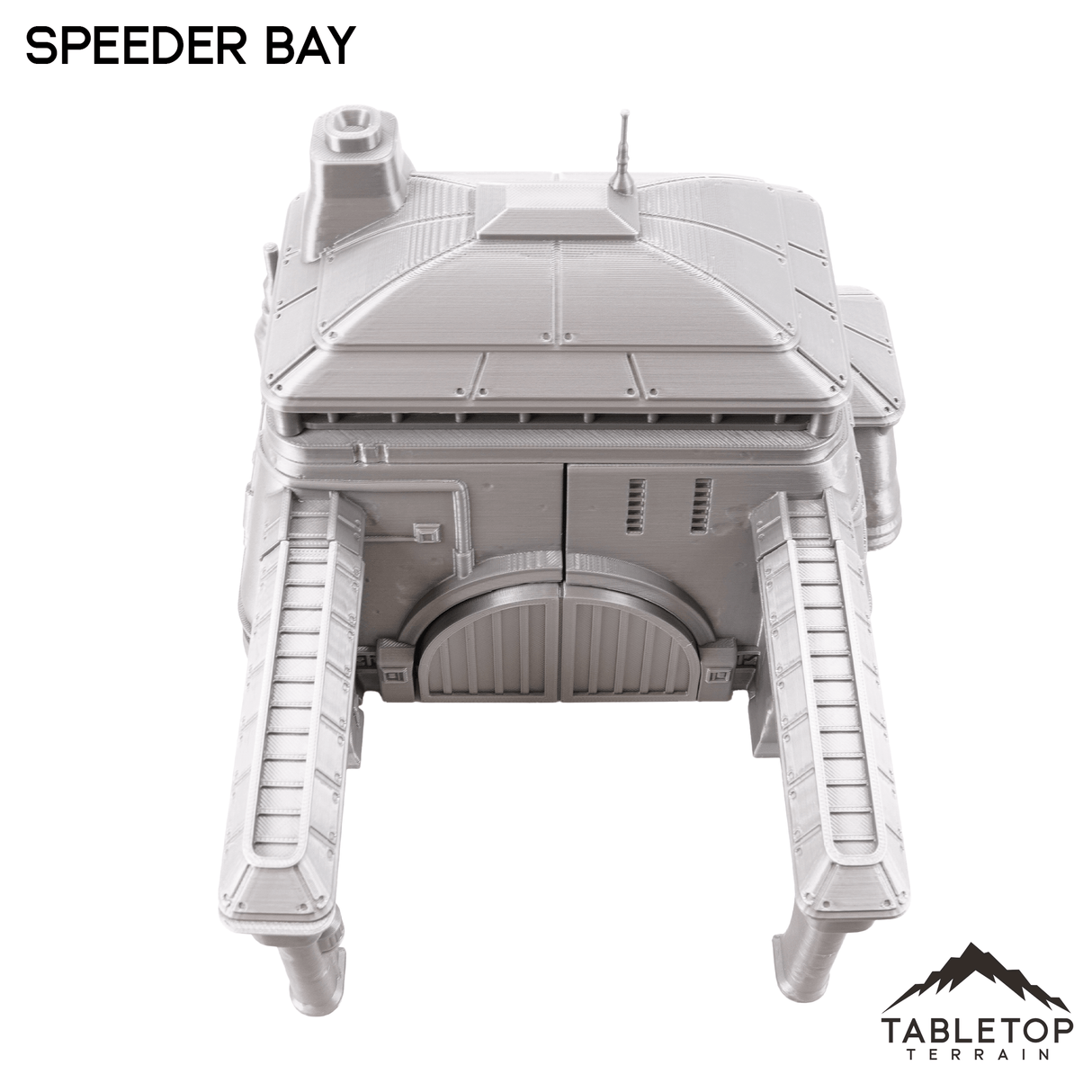 Tabletop Terrain Building Massa'Dun Speeder Bay