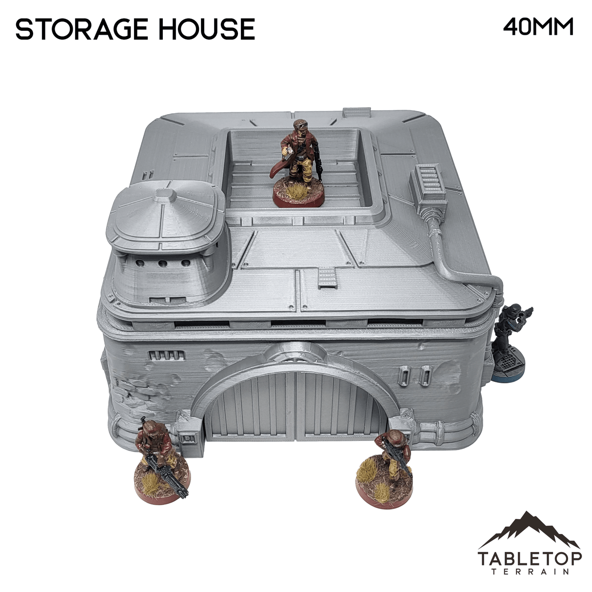 Tabletop Terrain Building Massa'Dun Storage House