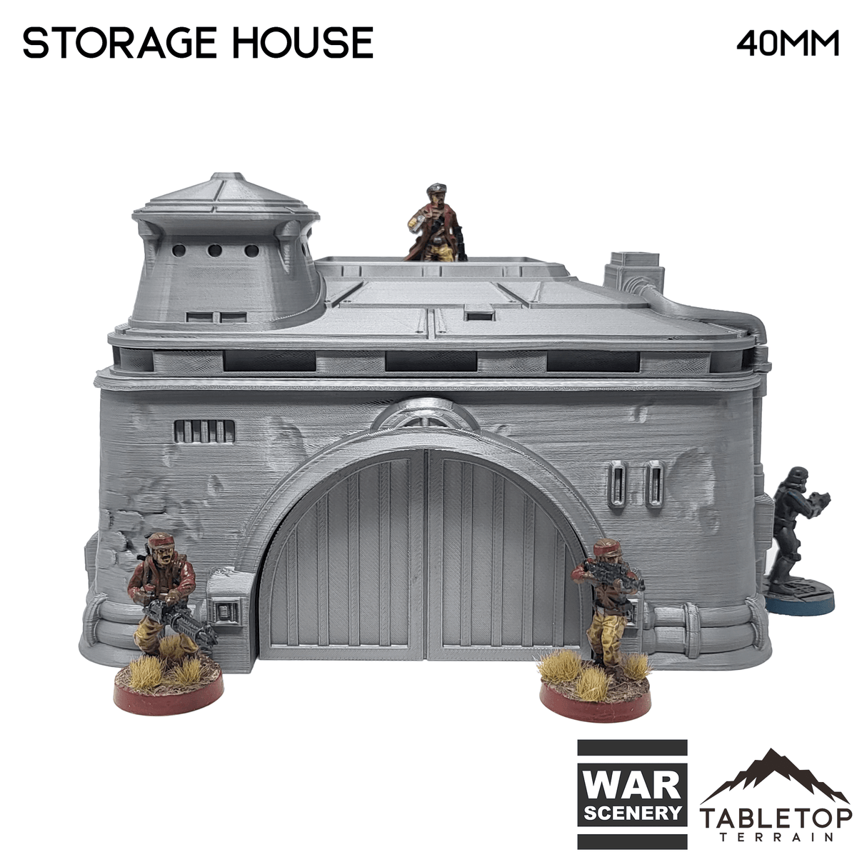 Tabletop Terrain Building Massa'Dun Storage House