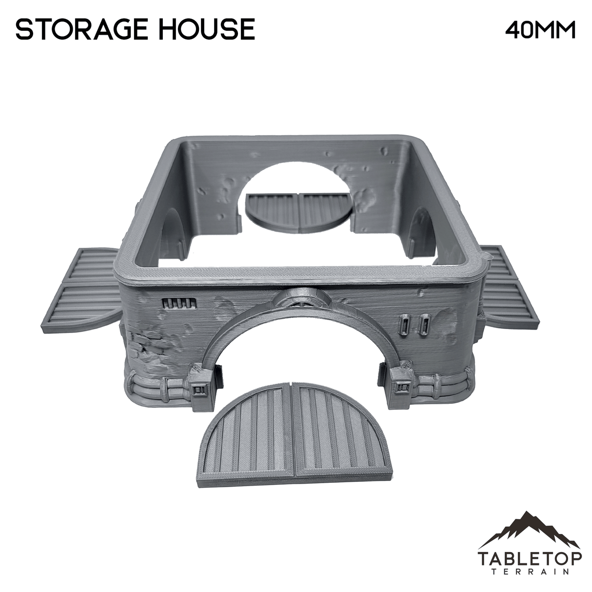 Tabletop Terrain Building Massa'Dun Storage House