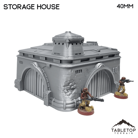 Tabletop Terrain Building Massa'Dun Storage House