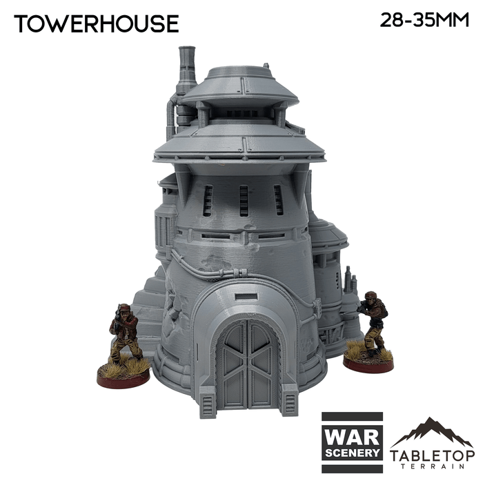 Tabletop Terrain Building Massa'Dun Towerhouse