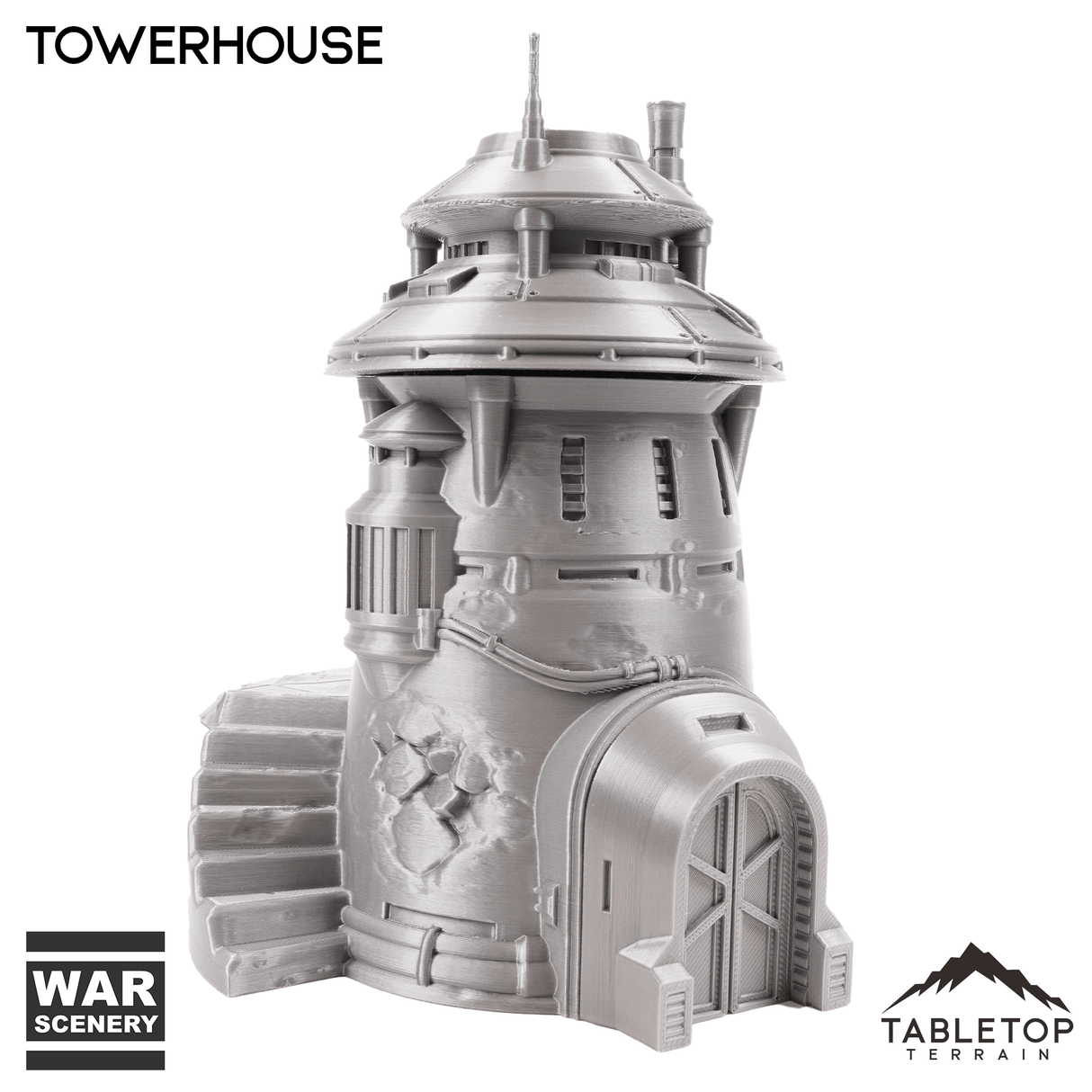 Tabletop Terrain Building Massa'Dun Towerhouse