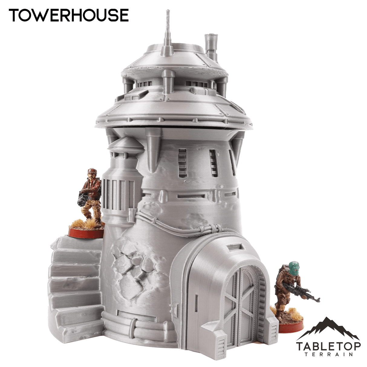 Tabletop Terrain Building Massa'Dun Towerhouse