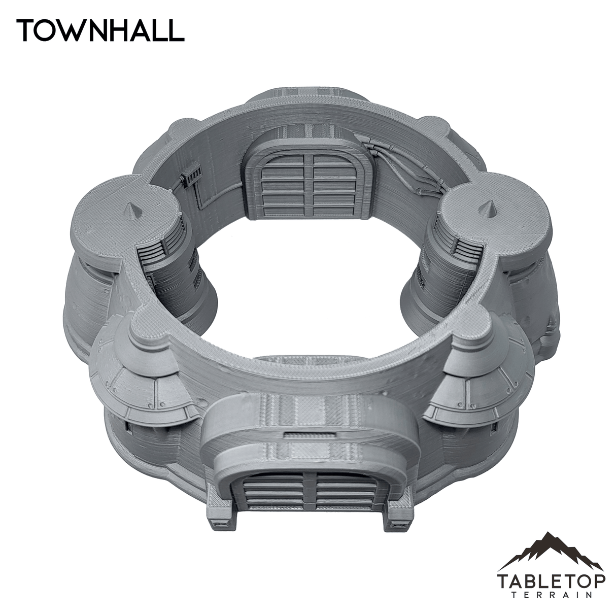 Tabletop Terrain Building Massa'Dun Townhall