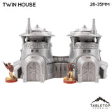 Tabletop Terrain Building Massa'Dun Twin House