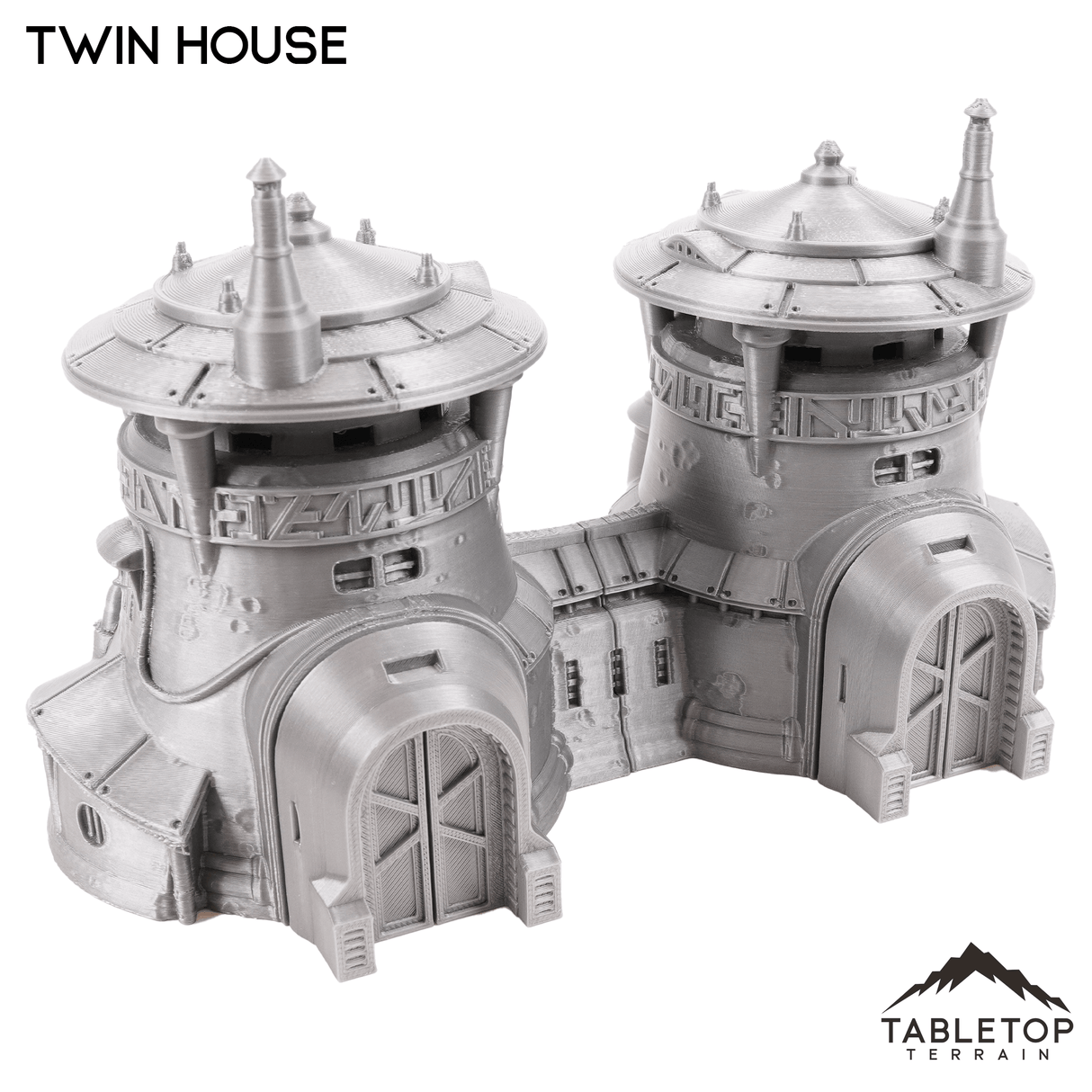 Tabletop Terrain Building Massa'Dun Twin House