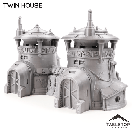 Tabletop Terrain Building Massa'Dun Twin House