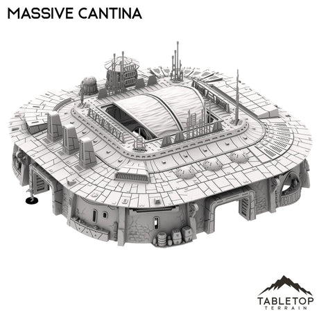 Tabletop Terrain Building Massive Cantina