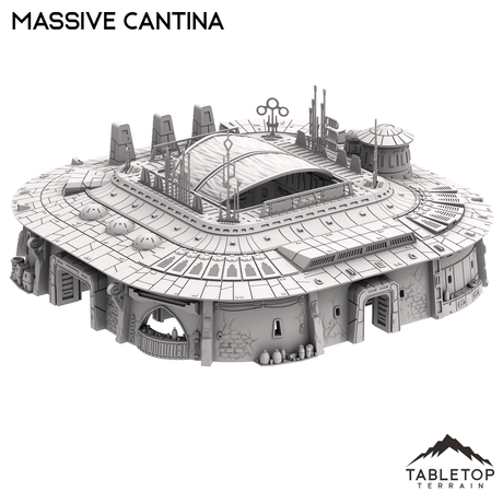 Tabletop Terrain Building Massive Cantina