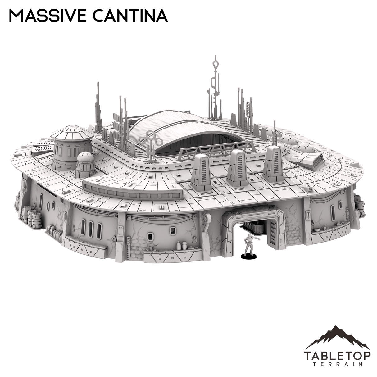 Tabletop Terrain Building Massive Cantina