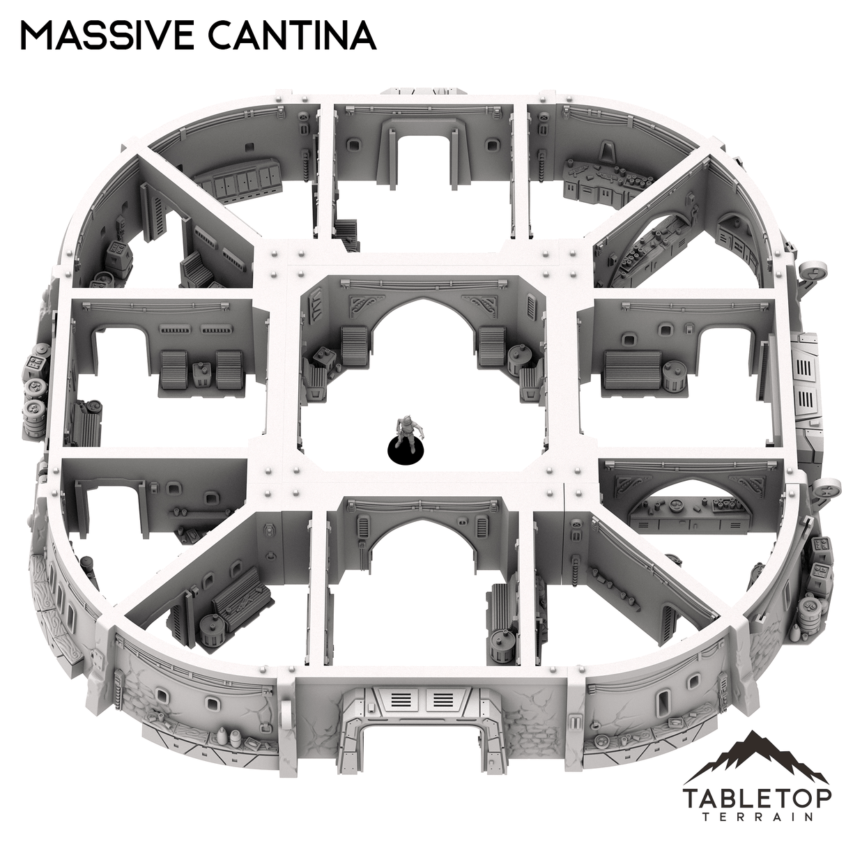 Tabletop Terrain Building Massive Cantina