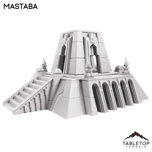 Tabletop Terrain Building Mastaba - Krotone, Sorcerer's Planet
