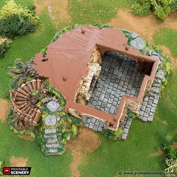 Tabletop Terrain Building Master Builder's Workshop - Rise of the Halflings - Fantasy Building