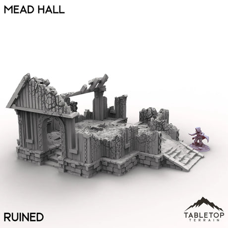 Tabletop Terrain Building Mead Hall - Kingdom of Saxonia