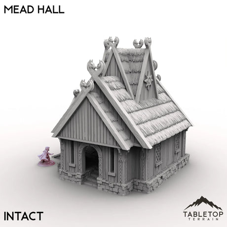 Tabletop Terrain Building Mead Hall - Kingdom of Saxonia