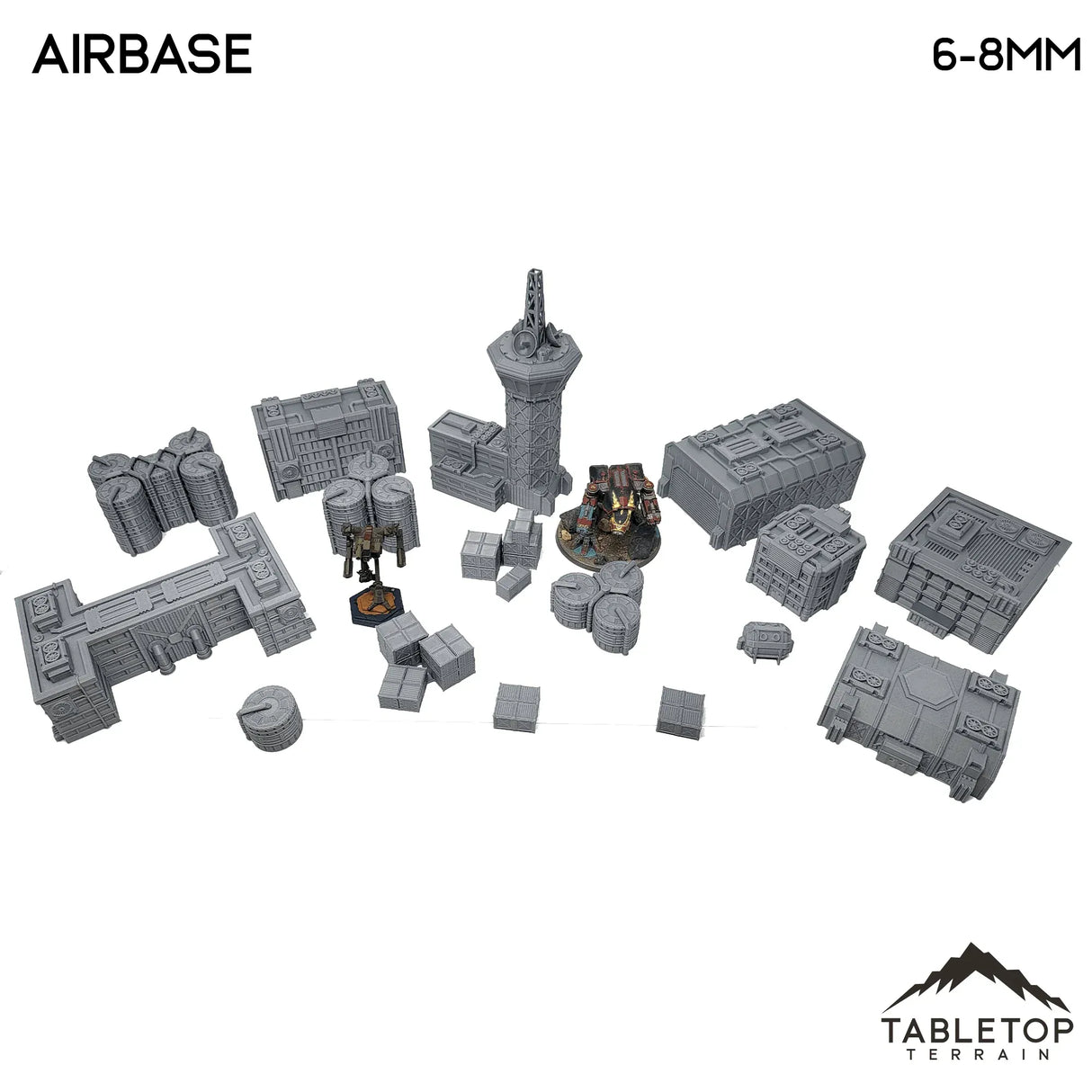 Tabletop Terrain Building Mecha City Airbase