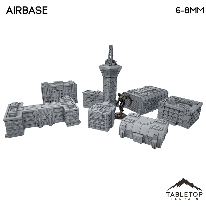 Tabletop Terrain Building Mecha City Airbase