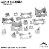Tabletop Terrain Building Mecha City Alpha Buildings