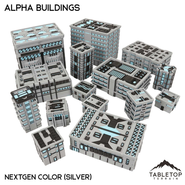 Tabletop Terrain Building Mecha City Alpha Buildings