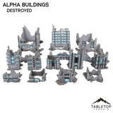 Tabletop Terrain Building Mecha City Alpha Buildings