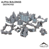 Tabletop Terrain Building Mecha City Alpha Buildings