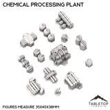 Tabletop Terrain Building Mecha City Chemical Processing Plant
