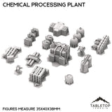 Tabletop Terrain Building Mecha City Chemical Processing Plant