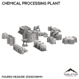 Tabletop Terrain Building Mecha City Chemical Processing Plant