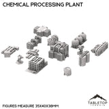 Tabletop Terrain Building Mecha City Chemical Processing Plant