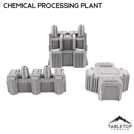 Tabletop Terrain Building Mecha City Chemical Processing Plant