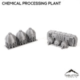 Tabletop Terrain Building Mecha City Chemical Processing Plant