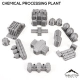 Tabletop Terrain Building Mecha City Chemical Processing Plant