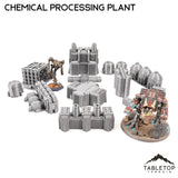 Tabletop Terrain Building Mecha City Chemical Processing Plant