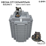 Tabletop Terrain Building Mecha City Downtown Buildings - Bundle 2