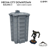 Tabletop Terrain Building Mecha City Downtown Buildings - Bundle 2