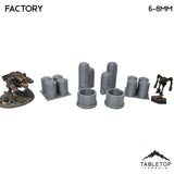 Tabletop Terrain Building Mecha City Factory