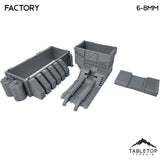 Tabletop Terrain Building Mecha City Factory