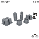 Tabletop Terrain Building Mecha City Factory