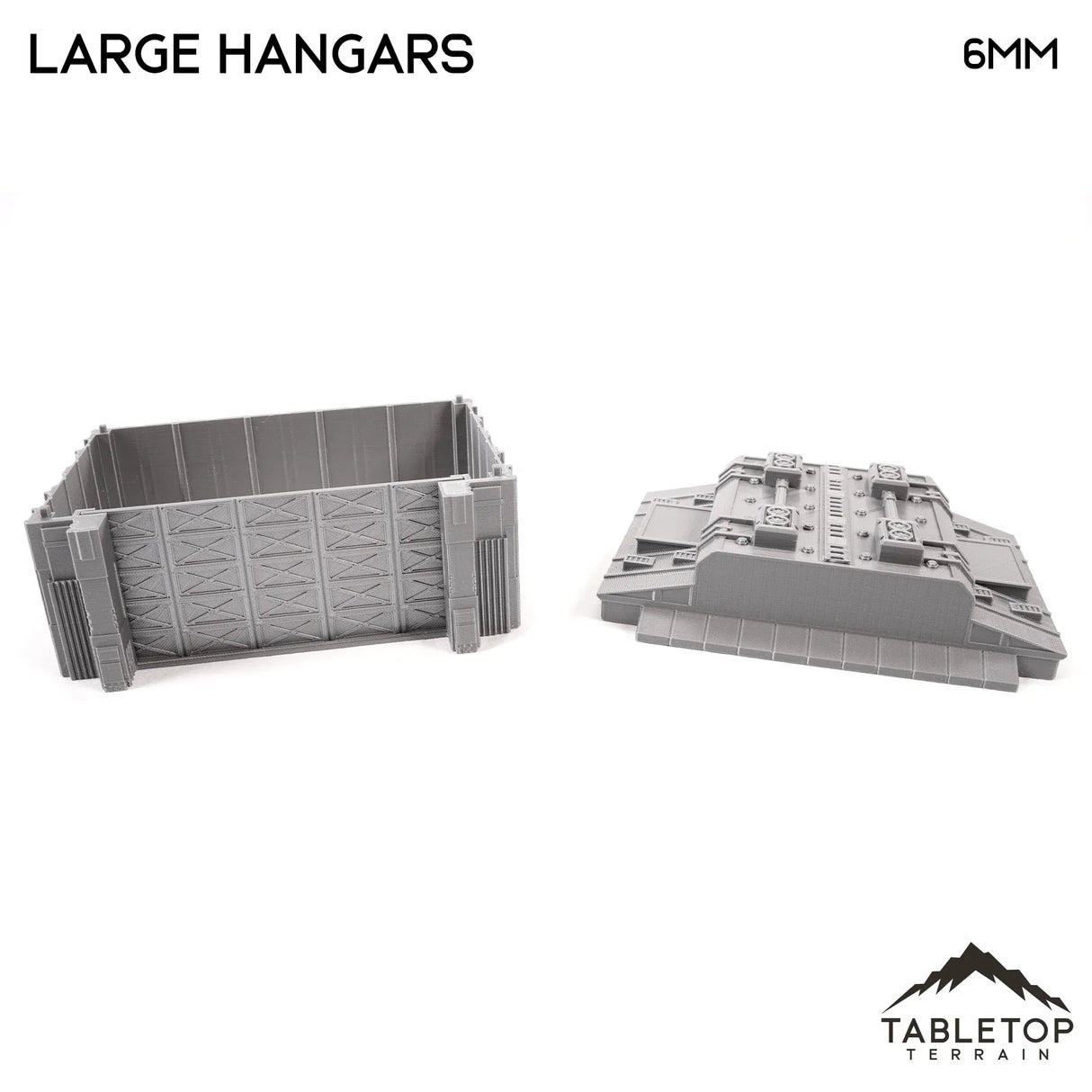 Tabletop Terrain Building Mecha City Large Hangars