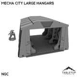 Tabletop Terrain Building Mecha City Large Hangars