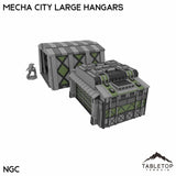 Tabletop Terrain Building Mecha City Large Hangars