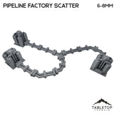 Tabletop Terrain Building Mecha City Pipeline Factory Scatter