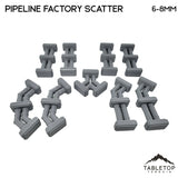 Tabletop Terrain Building Mecha City Pipeline Factory Scatter