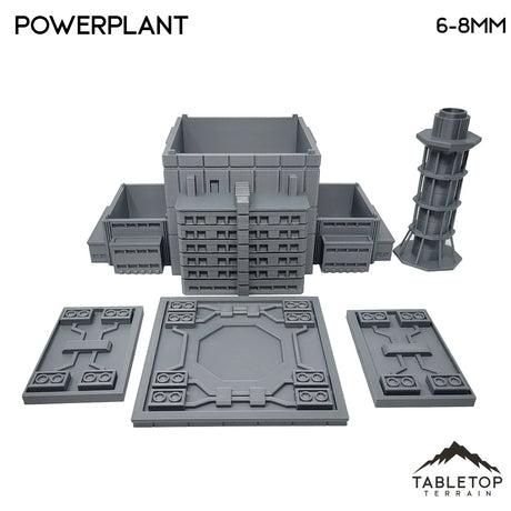 Tabletop Terrain Building Mecha City Powerplant